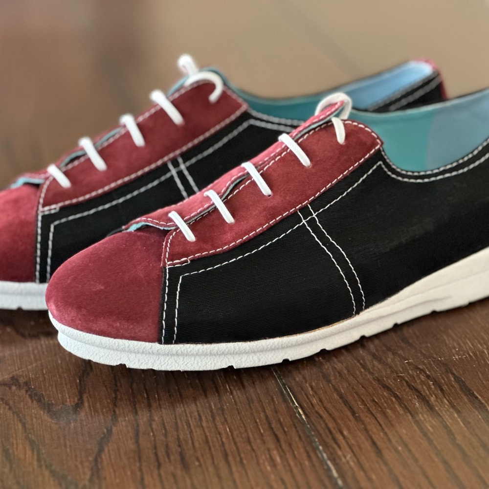 Thierry Rabotin Gypsy 2219MB BLK/RED Fabric Suede 095 M
